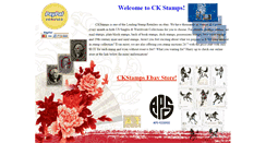Desktop Screenshot of ckstamps.com