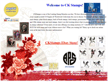 Tablet Screenshot of ckstamps.com